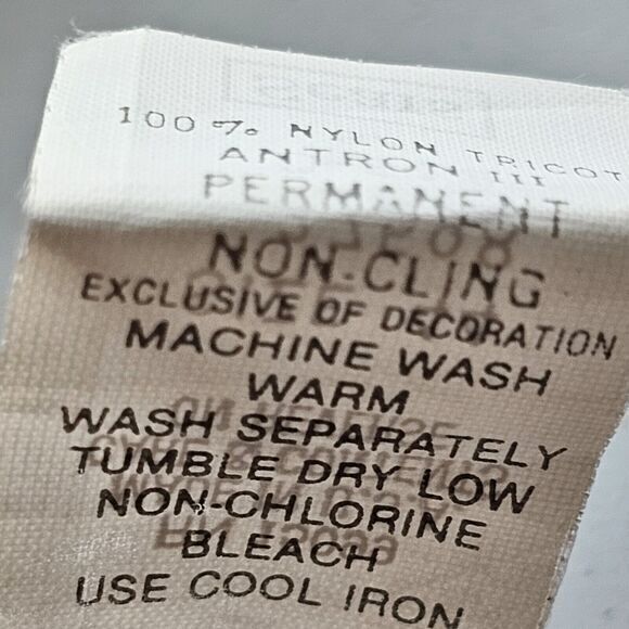 Vtg J.C. Penney Lingerie Camisole Tanktop Size 46/42 Slip Top Blouse‎ Non-Cling - Picture 6 of 7